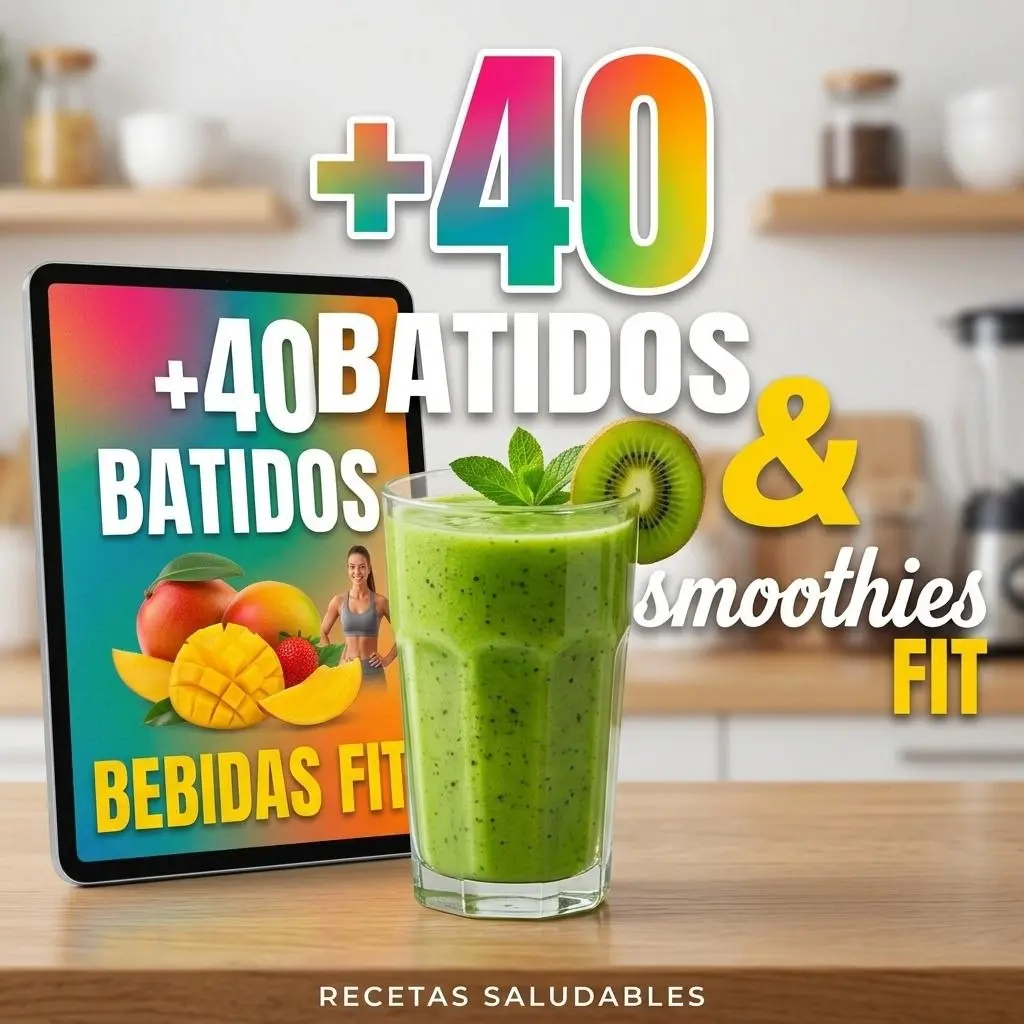 +40 Batidos, Smoothies y Bebidas Fit
